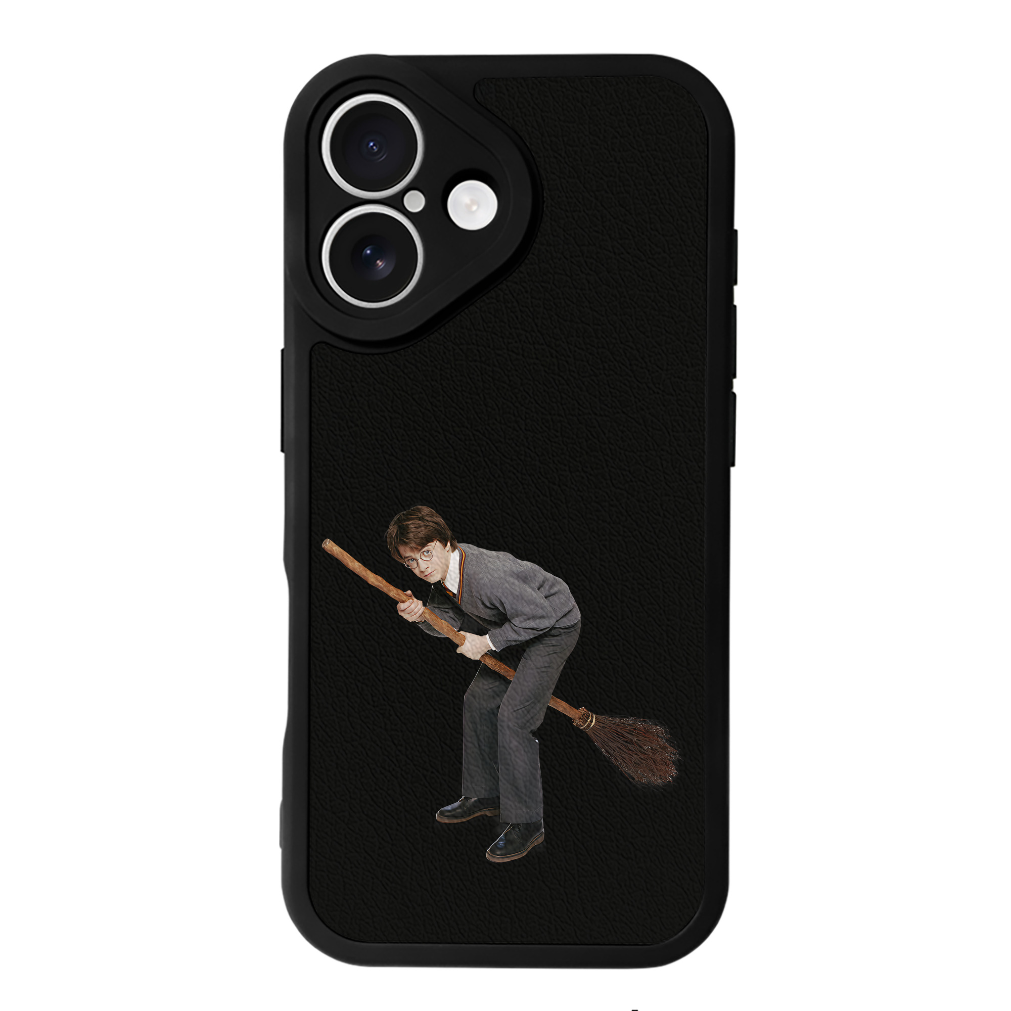 （画像用） Harry Potter ハリー・ポッターシリーズ 【iPhone 16シリーズ対応】シリコンスマホケース（レザー調） 材質：シリコン